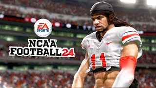 NCAA 24 Road to Glory WR  JOINING OHIO STATE Madden PC Mods [upl. by Teerpnam]