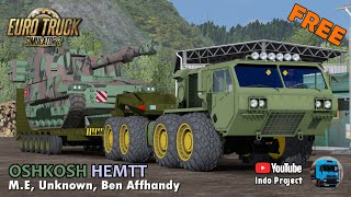 Oshkosh HEMTT by ba workshop ETS2 v135  Euro Truck Simulator 2 Indonesia [upl. by Welton703]