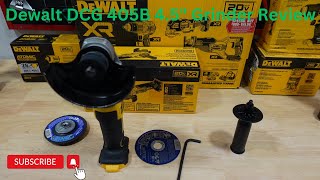 DEWALT 🧯 20V MAX XR Angle Grinder with Kickback Brake Slide Switch 412Inch Tool Only dewalt [upl. by Alleunamme]