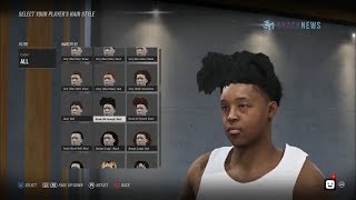 NBA LIVE 19 HAIRSTYLES 🏀🔥🌊 [upl. by Oicnedif]