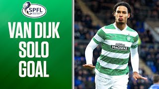 Virgil Van Dijk Scores Sensational Solo Goal  SPFL [upl. by Primavera990]