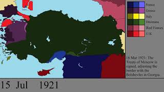 The Turkish Wars of Independence Every Day [upl. by Osnerol]