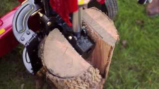 Log Splitters  GasPowered Log Splitters from TroyBilt® [upl. by Ahsienroc]