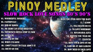 Nonstop Slow Rock Medley 💽 NONSTOP SLOW ROCK LOVE SONGS 80S 90S🎧 Emerson Condino Nonstop Collection [upl. by Irolav844]