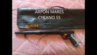 ARPON NEUMATICO MARES CYRANO 55 [upl. by Arannahs]