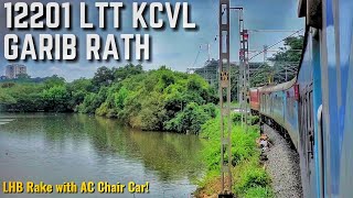 12201 Mumbai LTT  Kochuveli LHB Garib Rath Express Journey in 3AC Economy3E [upl. by Rendrag]