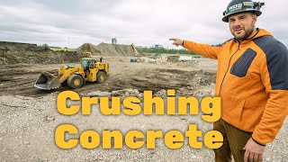 Crushing Concrete and Asphalt [upl. by Naol671]