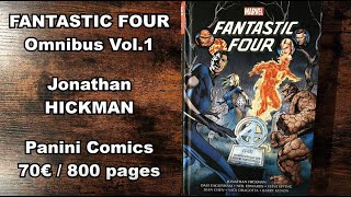 Omnibus FANTASTIC FOUR par JHICKMAN vol 1 Panini comics review [upl. by Ecarg914]