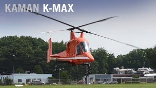 Kaman KMax Dual Intermeshing Rotor Helicopter Demo – AIN [upl. by Hermy]