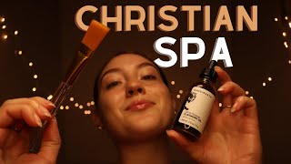 ASMR ✨ A Facial at a Christian Spa ✨ Uplifting amp Relaxing 💤 [upl. by Nosittam]