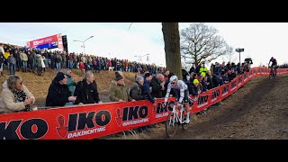 Hoogerheide Veldrijden 2024 Spannend met Mathieu Van Der Poel en Fem van Empel hpvideo Breda 2024 [upl. by Malinin]