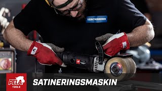 PELA Satineringsmaskin från Verktygsboden [upl. by Ydasahc148]