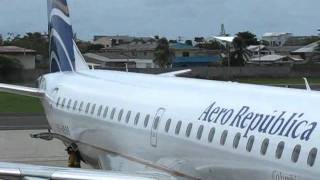 Aeropuerto de Isla San Andrés  Colombia [upl. by Ymmak]