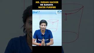 एक अनोखा water purifier by MRINDIANHACKER 🔥 careerpoint mrindianhacker [upl. by Winfrid]