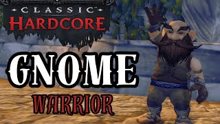 World of Warcraft Classic Hardcore  3  Gnome Warrior  Elywnn Forest [upl. by Moishe]