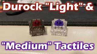 Finally a Zealios v1 Alternative  Durock LightMedium Tactiles StockLubed [upl. by Naesad]