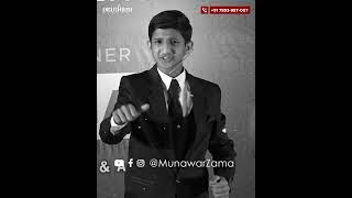 Hum dusro se jalte hai 😏 munawarzama youtubeshorts motivation [upl. by Niki]