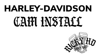 How to install a cam on HarleyDavidson M8 [upl. by Arihsa]