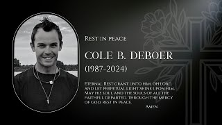 Funeral for Cole DeBoer [upl. by Adnerol]