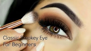 Beginners Smokey Eye Makeup Tutorial  Parts of the Eye  How To Apply Eyeshadow [upl. by Dixie]