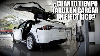 ¿Cuanto tiempo tarda en cargar un coche eléctrico [upl. by Ojadnama694]