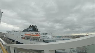 PampO ferry from Calais to Dover [upl. by Ylebmik]