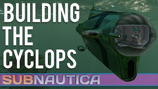 Surviving Day 6  Cyclops build Prawn Suit build and a Degasi Habitat  Subnautica Ep6 [upl. by Eseyt]