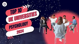 Top Psychology Universities in the UK 2024 Revealed [upl. by Deehan900]