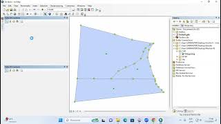 Practica 05 Ejercicio 06  Cómo obtener los vértices y centroides de un Shapefile en ArcGis [upl. by Florance]