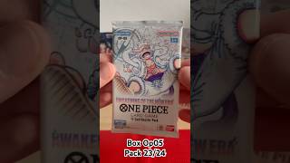 ONE PIECE Box Op05🔥 Pack 2324 onepiece luffy anime onepiecetcg onepiececardgame op05 [upl. by Enaile137]