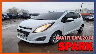 USEDCAR BUSYMAN Autos usados en corea SPARK NAVI RCAM WHITE KLYMA481DEC 439011 [upl. by Yelsha174]