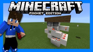 FAIRE UN PORTE ARMURE SECRET ET ULTRA COMPACTE DANS MCPE 015X [upl. by Tini]