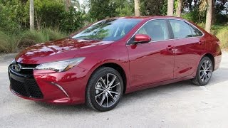 2015 Toyota Camry XSE V6 Start Up Test Drive and In Depth Review [upl. by Elhsa66]