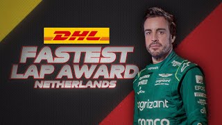 Fernando Alonso Scores His First Fastest Lap in SIX Years  2023 Dutch Grand Prix  DHL [upl. by Lecia]