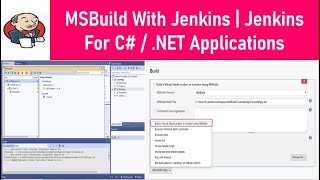 MSBuild With Jenkins  Jenkins For C  NET Applications  Thetips4you [upl. by Okim90]