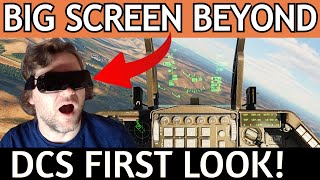 HANDS ON with the Bigscreen Beyond in DCS WORLD  YOUR NEXT VR HEADSET [upl. by Eydie]