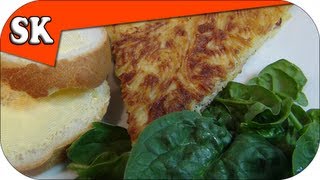 USE UP COLD SPAGHETTI  Spaghetti Frittata [upl. by Nichola931]