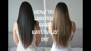 How to Highlight Your Hair with CHAMOMILE EASY amp NATURAL [upl. by Dnomse]