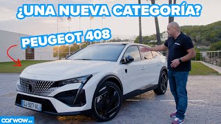 EL NUEVO PEUGEOT 408 ES MÁS LARGO y BARATO QUE UN SUV 3008 Y ¿ofrece más [upl. by Atelahs]