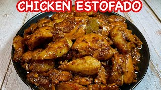 CHICKEN ESTOFADO  Try this recipe sauce pa lang ulam na  Pinoy Simple Cooking [upl. by Miksen952]