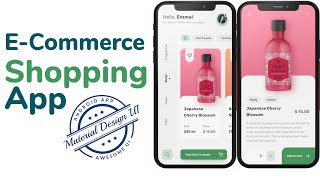 ECommerce Shopping Android App  Android Studio Tutorial [upl. by Eidnac]