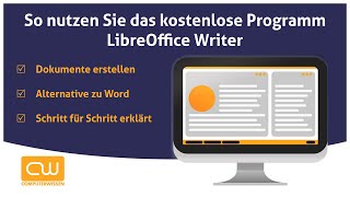 So nutzen Sie das kostenlose Programm LibreOffice Writer [upl. by Aksoyn]