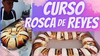 Curso completo ROSCA DE REYES TRADICIONAL Y DOS RECETAS DE PASTA LIVE TIKTOK [upl. by Kopple]