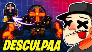 HUMILHEI O NOVO TITAN FAN em Toilet Verse Tower Defense  Roblox [upl. by Enilhtak555]