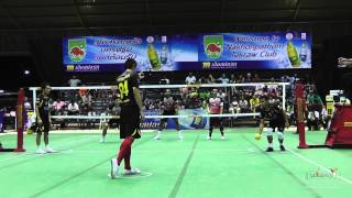 Takraw Thailand League 2014  Nakhon Pathom vs Ratchaburi Round 11 Highlights [upl. by Higgs557]