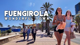 Fuengirola Spain Wonderful Town April 2024 Update Costa del Sol  Málaga 4K [upl. by Jarek]