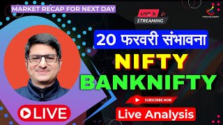 20 Feb 2024 Nifty Banknifty Analysis  Market Recap For Next Day  Pre Market Analysis  Nifty50 [upl. by Twum223]