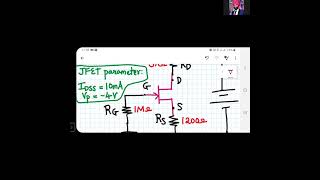 JFET DC Analysis [upl. by Seerdi]