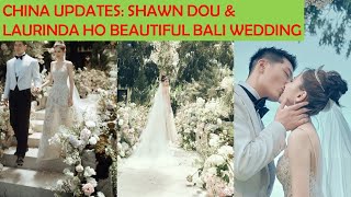 SHAWN DOU amp LAURINDA HO BEAUTIFUL BALI WEDDING [upl. by Hoon881]