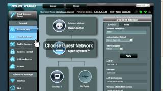 ASUS router quick howto Multiple SSID tutorial [upl. by Arymas]